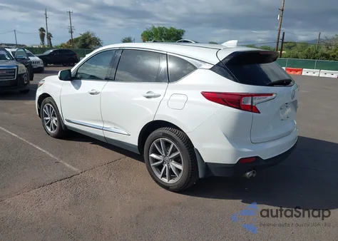 2020 Acura Rdx Technology Package z USA, uszkodzony, nr VIN 5J8TC1H50LL001275